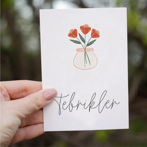 Tebrikler Motto Kartı